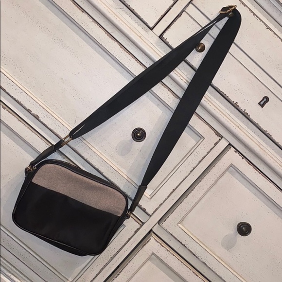 a new day Handbags - A new day black/grey cross body shoulder bag purse​